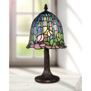 Lotus 14.8 H Table Lamp with Bell Shade by Dale Tiffany