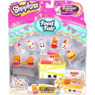 Moose Toys Shopkins Season 3 Food Fair Themed Packs Fast Food Collection
