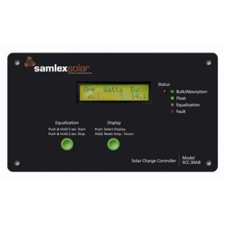 All Power Supply SCC 30AB Solar Charge Controller 30 Amps with LCD Display