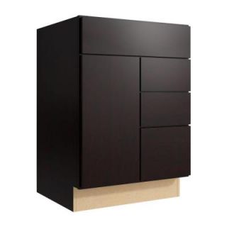 Cardell Fiske 24 in. W x 34 in. H Vanity Cabinet Only in Coffee VCD242134DR3.AF3M7.C63M