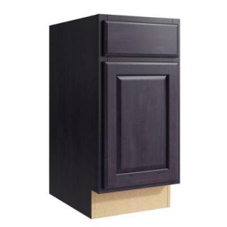 Cardell Salvo 15 in. W x 31 in. H Vanity Cabinet Only in Ebon Smoke VB152131L.AD7M7.C64M