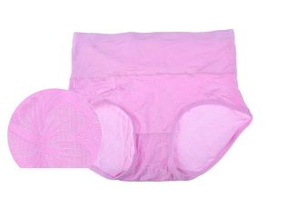 Women's Modal Slim Fitted Printing Brief Rose Pink