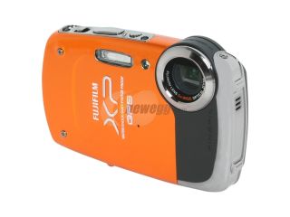 FUJIFILM XP30 Orange 14.2 MP 5X Optical Zoom 28mm Wide Angle Digital Camera