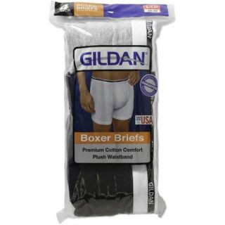 Gildan Men's Boxer Brief 4 Pack