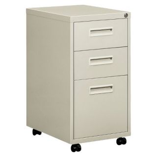 basyx® Embark Series Mobile Box Pedestal Filing Cabinet w/M Pull