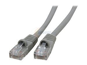Coboc CY CAT5E 03 GY 3 ft. Cat 5E Gray Color 350Mhz UTP Network Cable