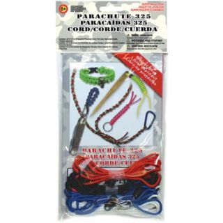 Parachute Cord 325 Super Value Pack Red, Royal, Black & White