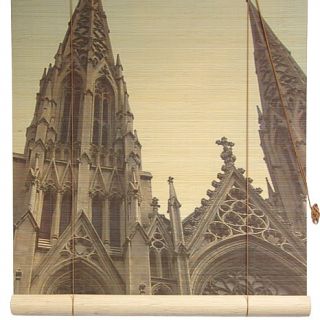 Oriental Furniture St. Patrick's Cathedral Bamboo Matchstick Blinds   48" x 72"   7891152