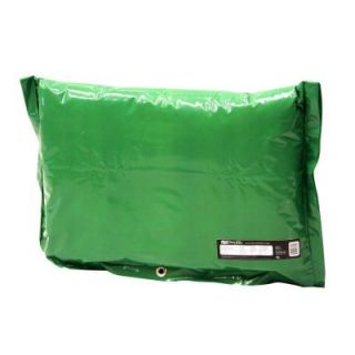 Dekorra 24 in. L x 16 in. H Small Fiberglass Encapsulated Green Plastic Insulation Pouch 609 GN