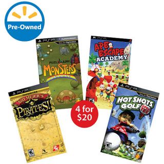 Save Now on 4 PSP games for $20 Value Game Bundle! (Pre Owned)