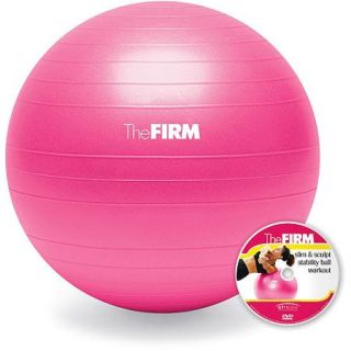 The Firm 55cm Stability Ball with Slim and Sculpt DVD