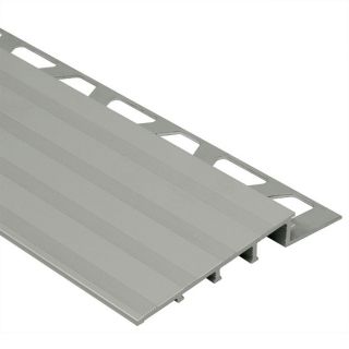 Schluter Systems 0.375 in W x 98.5 in L Aluminum Commercial/Residential Tile Edge Trim