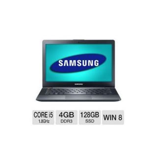 Samsung Ash Black 13.3" ATIV Book 7 Laptop PC with Intel Core i5 3337U Processor, 4GB Memory, Touchscreen, 128GB SSD and Windows 8 Professional