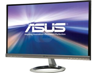 Refurbished: ASUS MX239H 12 Silver / Black 23" 5ms (GTG) HDMI Widescreen LED Backlight LCD Monitor, IPS Panel 250 cd/m2 80,000,000:1 Built in Speakers