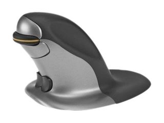 Posturite Penguin 9820099 Silver/Black  Mouse