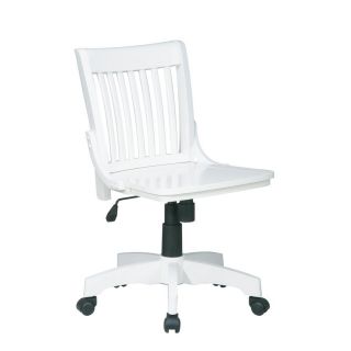 Office Star One OSP Designs White Task Office Chair