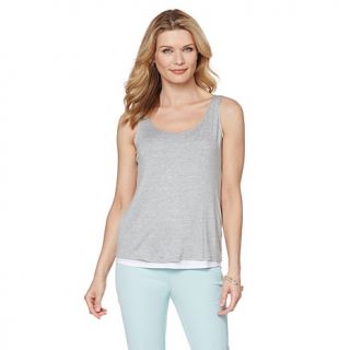 Sigrid Olsen Studio Reversible Bliss Knit Tank   8031515