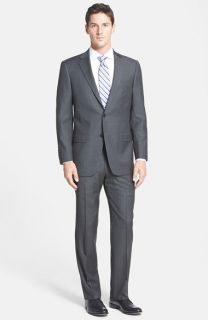 Hart Schaffner Marx Classic Fit Stripe Suit