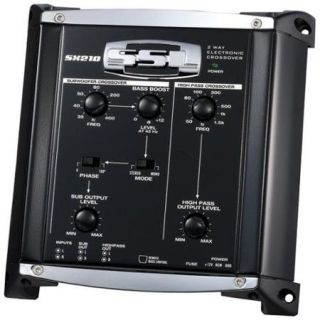 Soundstorm Sx210 Electronic Crossover With Remote Subwoofer Level Control [2 Way]