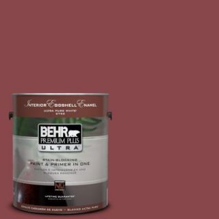 BEHR Premium Plus Ultra 1 Gal. #PPU1 12 Bolero Eggshell Enamel Interior Paint 275301