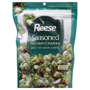 Reese Croutons, Premium, Seasoned, 6 oz (170 g)   Food & Grocery