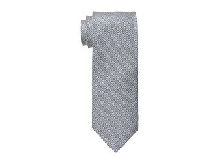 Cufflinks Inc Dotted Herringbone Silk Tie Grey