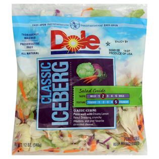 Dole Lettuce, Classic Iceberg, 12 oz (340 g)   Food & Grocery