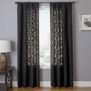 Softlines Home Fashions Lindy 84 in. Rod Pocket Panel   Home   Home