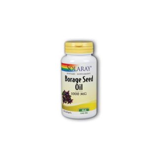Borage Seed Oil GLA 240mg Solaray 50 Softgel