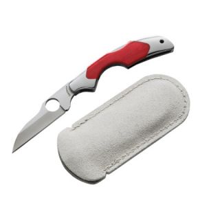 Spyderco Kiwi Knife with Red Bone Handle 73901 61