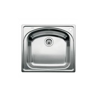 Blanco Wave 25 x 22 Single Bowl Drop In Kitchen Sink