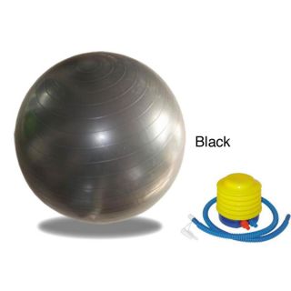 Sivan Health and Fitness 52cm Anti Burst Stability Gym Ball with Foot