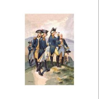 Surveying The Battlefield Print (Canvas 20x30)
