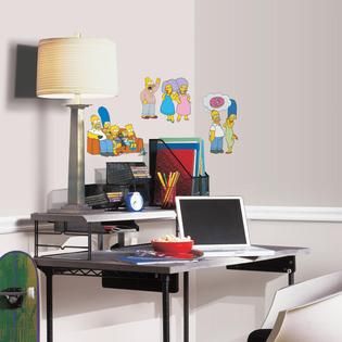 RoomMates The Simpsons Peel and Stick Wall Decals   Home   Home Decor