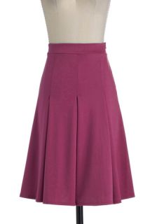 Foodie for Thought Skirt in Berry  Mod Retro Vintage Skirts