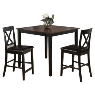 Jofran Burly 5 Piece Counter Height Dining Table Set