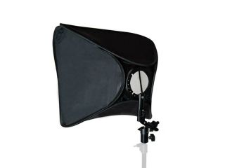 Lusana Studio Photo Video 16" Speedlight Flash Softbox L Bracket Mount LNG676