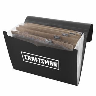 Craftsman 9x11 Inch 50 Pack Sandpaper: Stay Organized with 