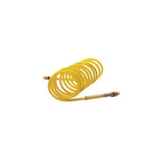 Mountain Nylon Coil Hose 1/4'''' X 12Ft Yellow