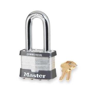 MASTER LOCK 17LH Padlock, KD, 2 In H, 5 Pin, Boron Alloy