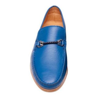 Mens Giovanni Marquez 254 Nappa Loafer Blue Leather  
