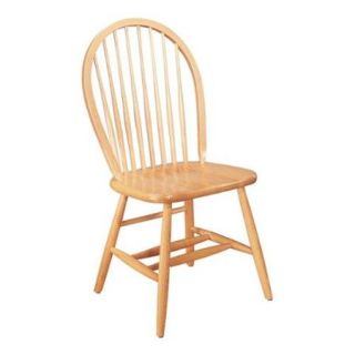 Carriage Armless Chair (Medium Mahogany)