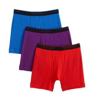 Structure Mens 3 Pack Classic Boxer Briefs   Clothing, Shoes