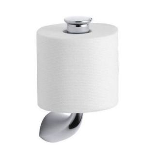 KOHLER Alteo Vertical Single Post Toilet Paper Holder in Polished Chrome K 37056 CP