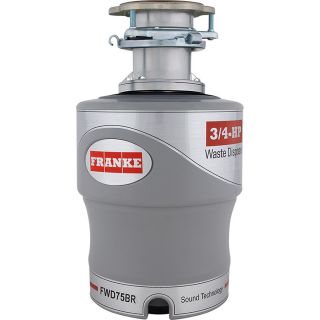 Franke 3/4 HP Noise Insulated Garbage Disposal