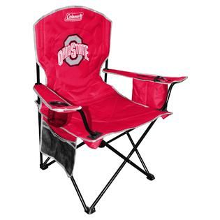 Coleman NCAA Ohio State Buckeyes Folding Cooler Chair with Carrying