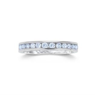 Cttw. Round 10k White Gold Diamond Wedding Band   Jewelry   Rings