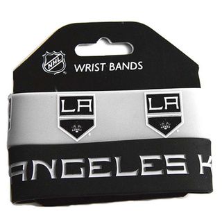 Los Angeles Kings Rubber Wrist Band (Set of 2) NHL   14500847