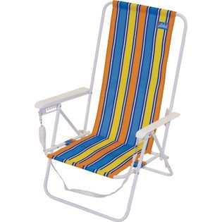 Brazil Style High Back Beach Chair   Outdoor Living   Patio Furniture