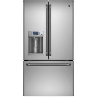 GE Cafe 27.8 cu. ft. French Door Refrigerator with Hot Water CFE28TSHSS